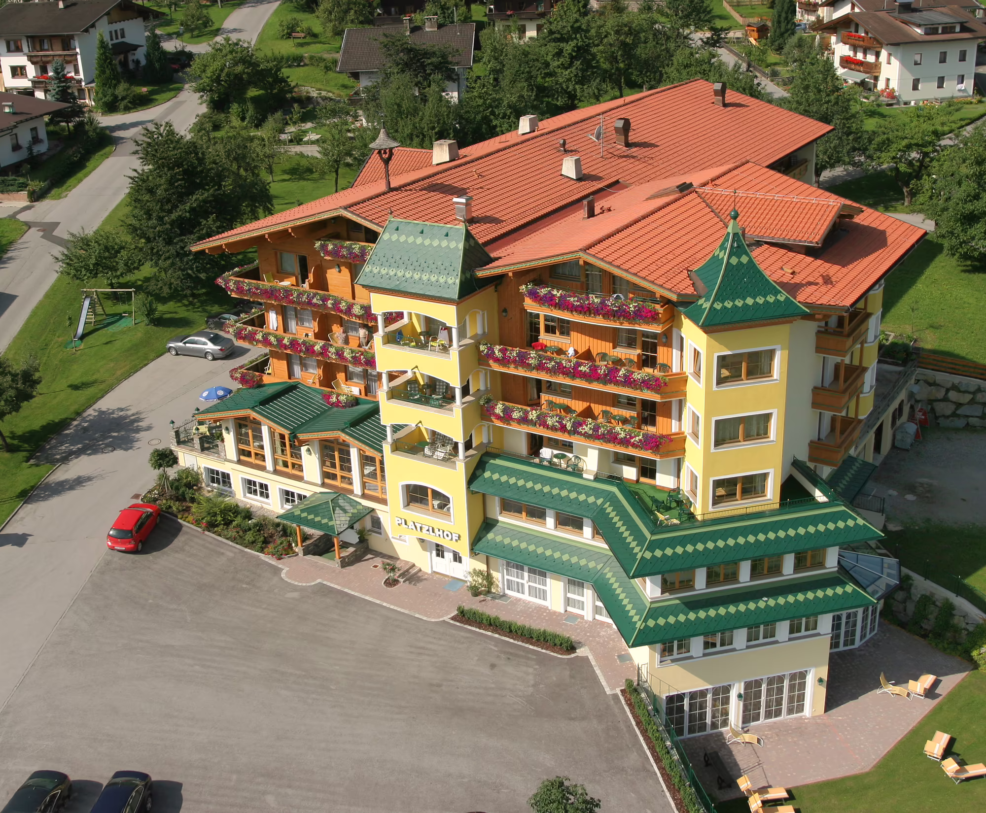 Aussenaufnahme Platzlhof circa 2003 Ältere Aufnahme vom Platzlhof in Ried